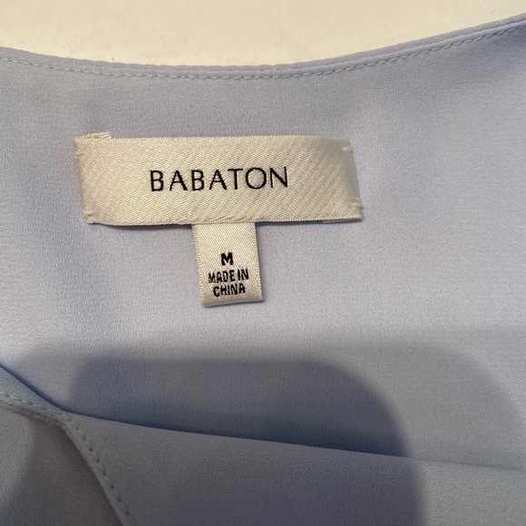 ARITZIA BABATON Baby Blue Camisole in size Medium - Picture 2 of 4